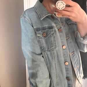 Denim coat